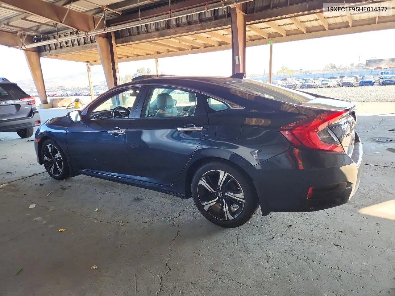 2017 HONDA CIVIC VIN 19XFC1F95HE014377 — фото 2