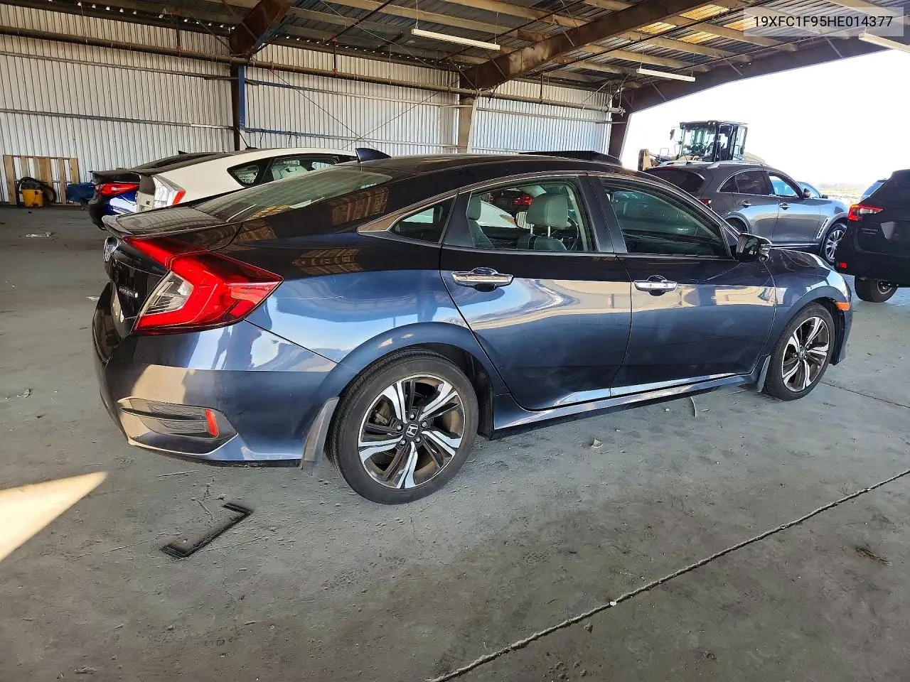 2017 HONDA CIVIC VIN 19XFC1F95HE014377 — фото 3