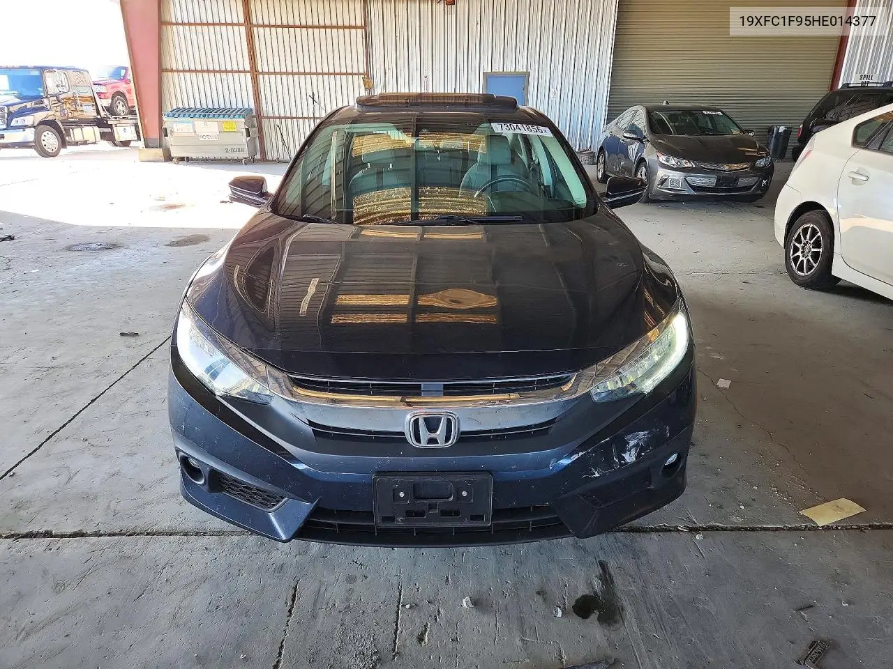 2017 HONDA CIVIC VIN 19XFC1F95HE014377 — фото 5