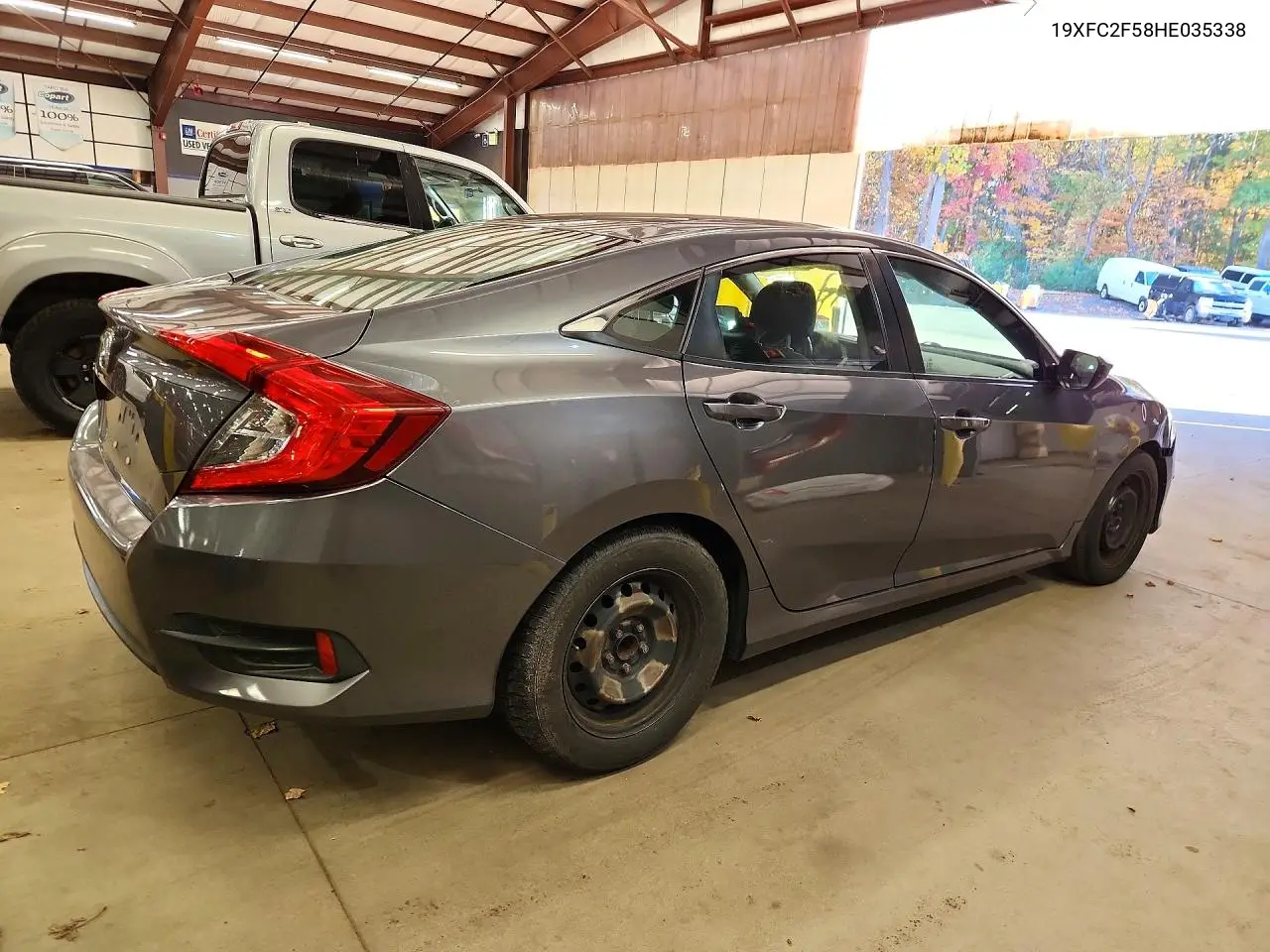 2017 HONDA CIVIC VIN 19XFC2F58HE035338 — фото 3