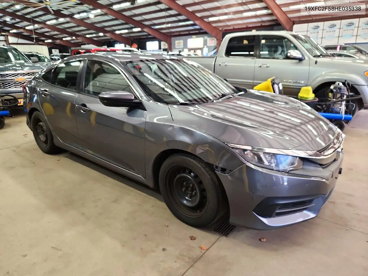 2017 HONDA CIVIC VIN 19XFC2F58HE035338 — фото 4