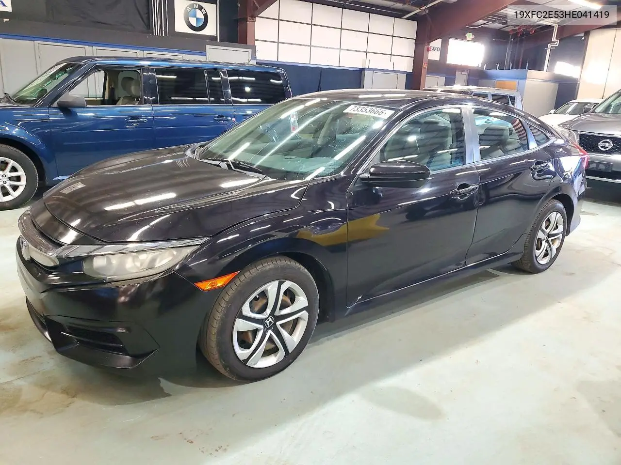 HONDA CIVIC 2017, VIN 19XFC2E53HE041419