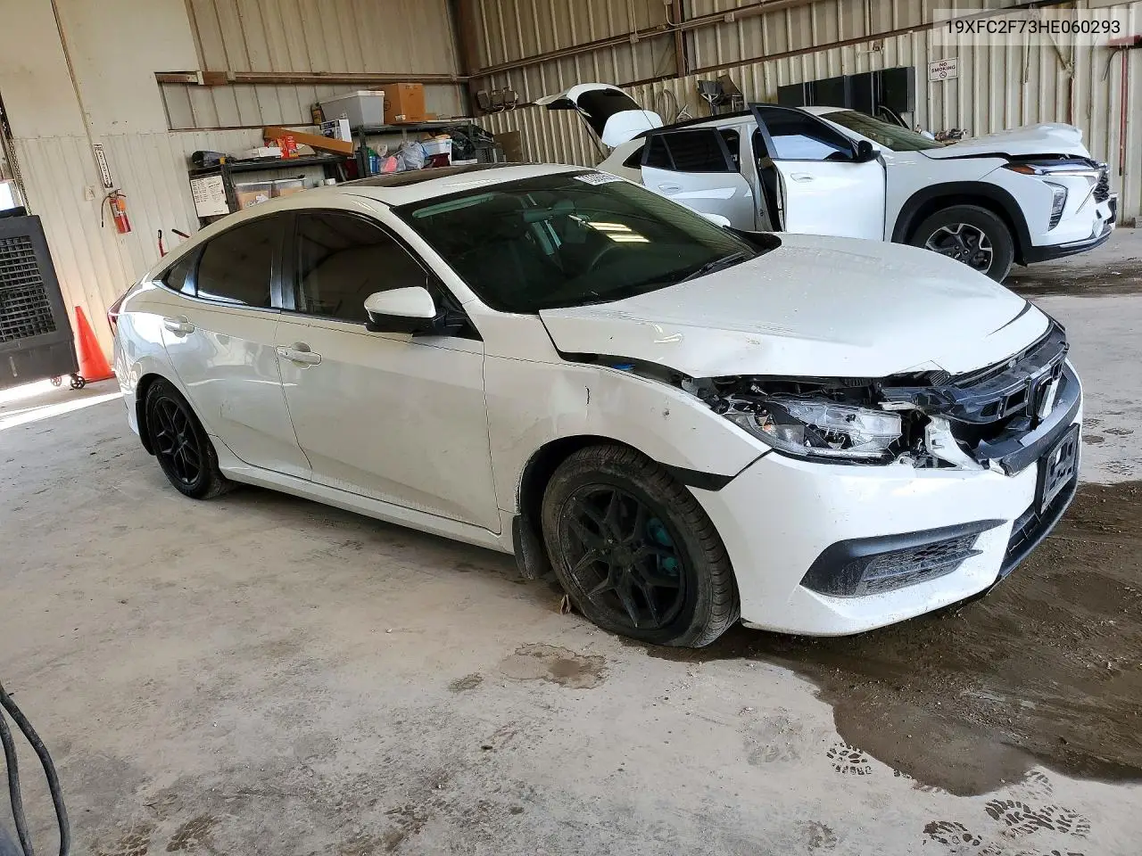 2017 HONDA CIVIC VIN 19XFC2F73HE060293 — фото 4