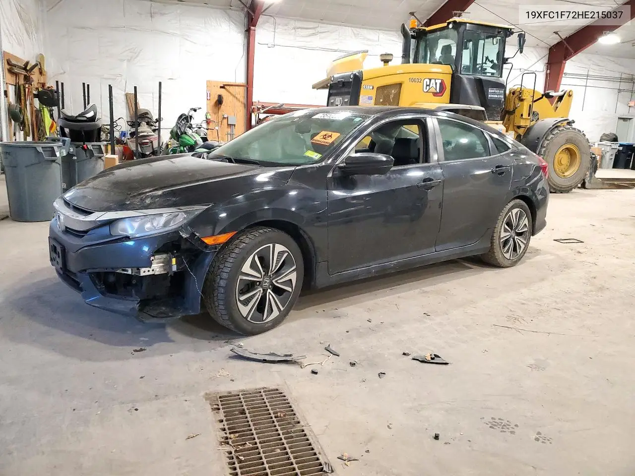 HONDA CIVIC 2017, VIN 19XFC1F72HE215037