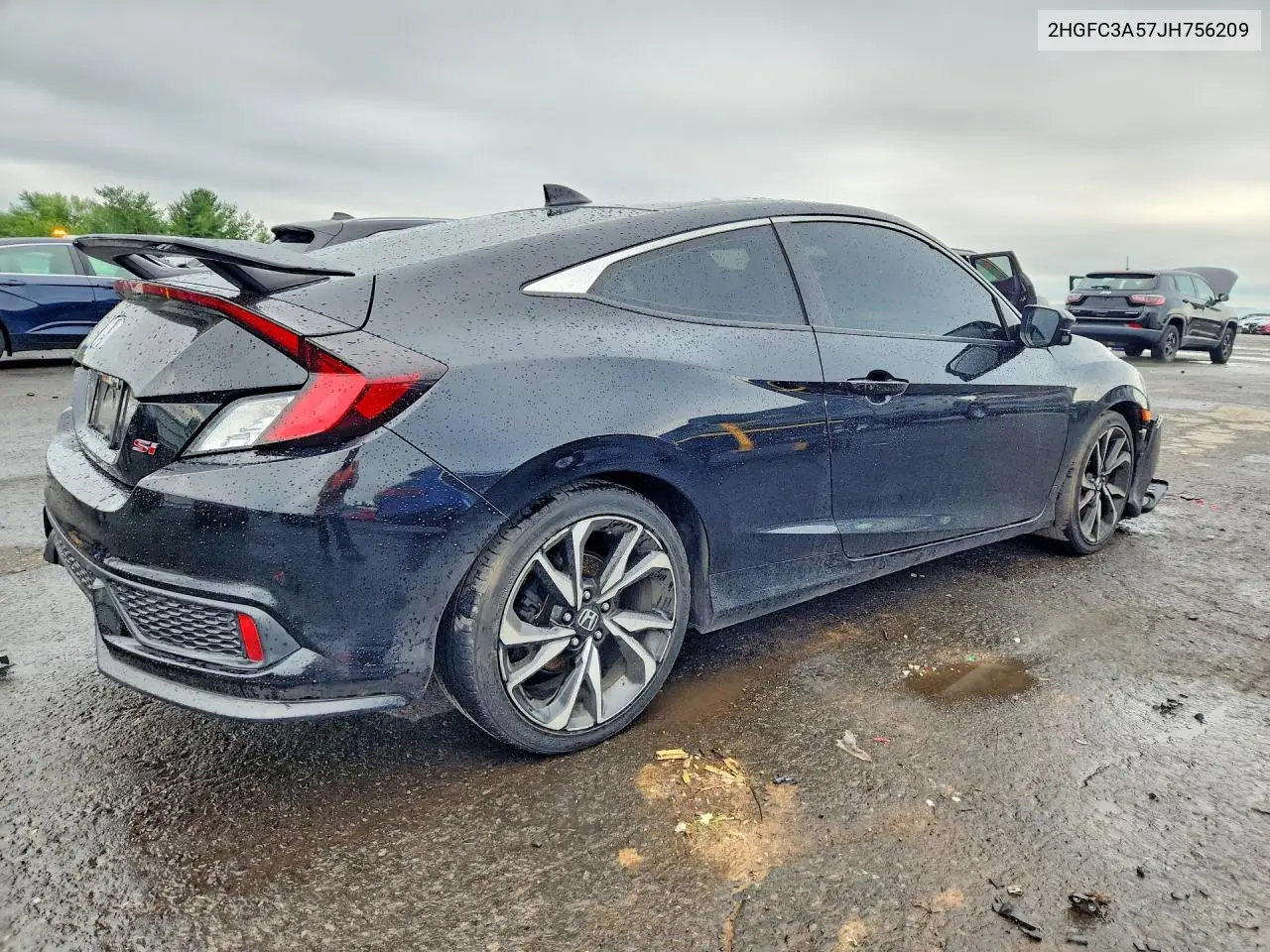 HONDA CIVIC 2018, VIN 2HGFC3A57JH756209