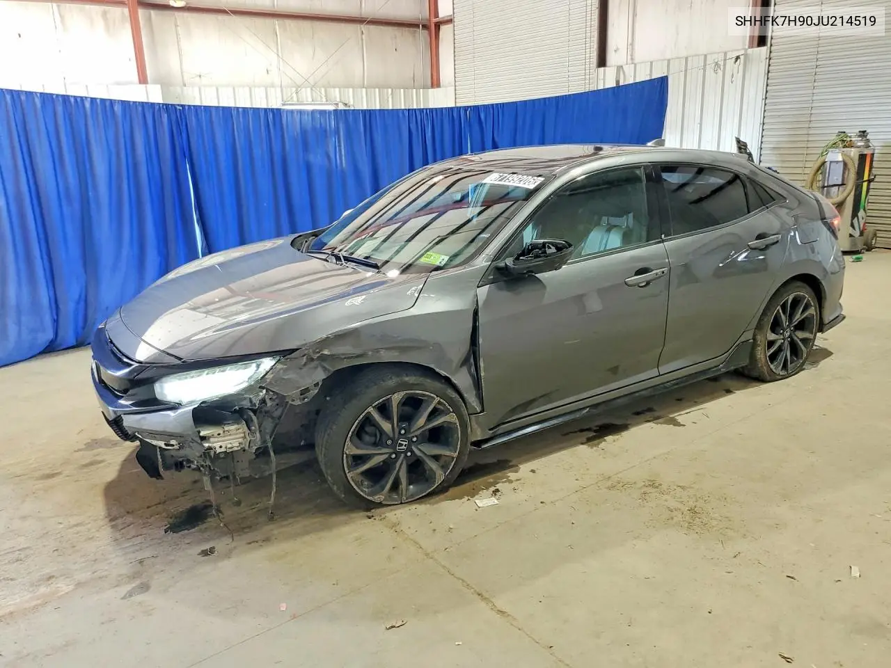 HONDA CIVIC 2018, VIN SHHFK7H90JU214519