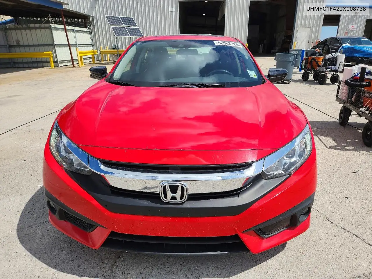 2018 HONDA CIVIC VIN JHMFC1F42JX008738 — фото 5