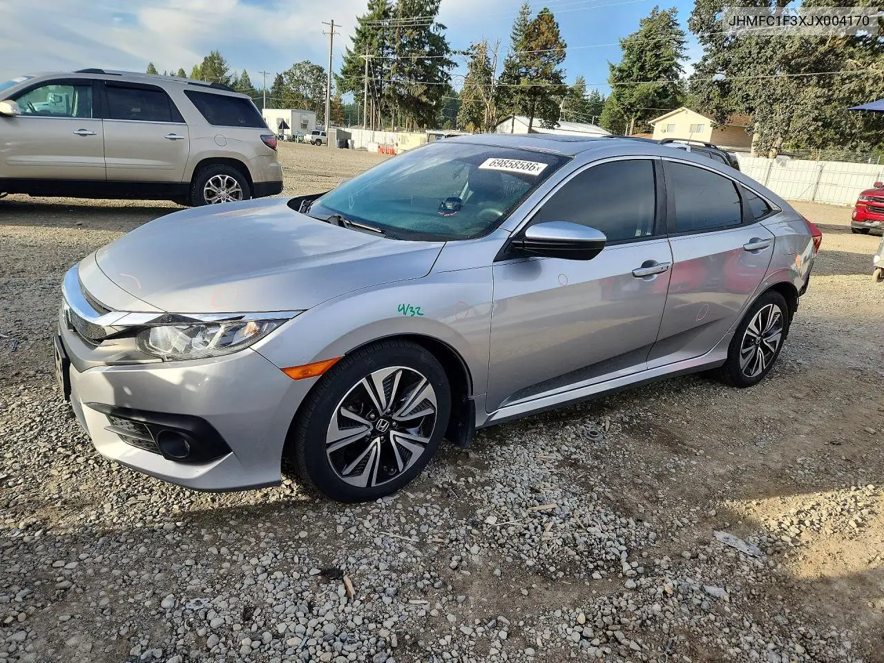 HONDA CIVIC 2018, VIN JHMFC1F3XJX004170