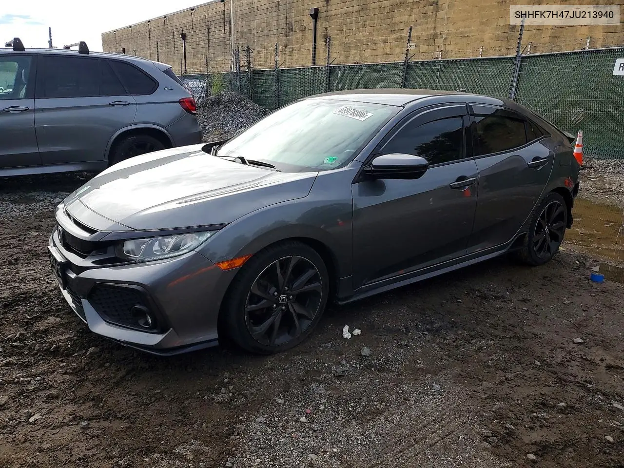 HONDA CIVIC 2018, VIN SHHFK7H47JU213940