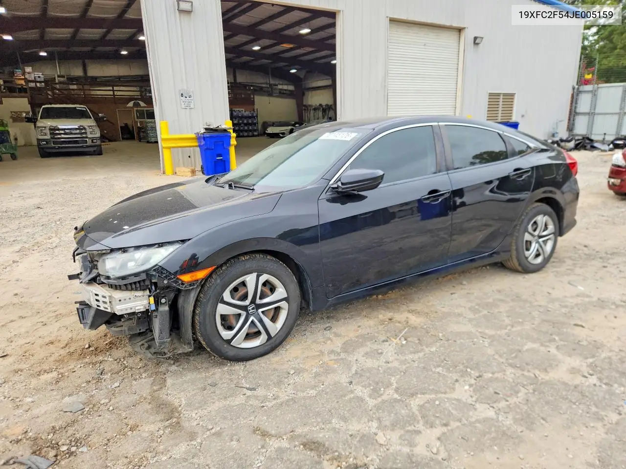 HONDA CIVIC 2018, VIN 19XFC2F54JE005159