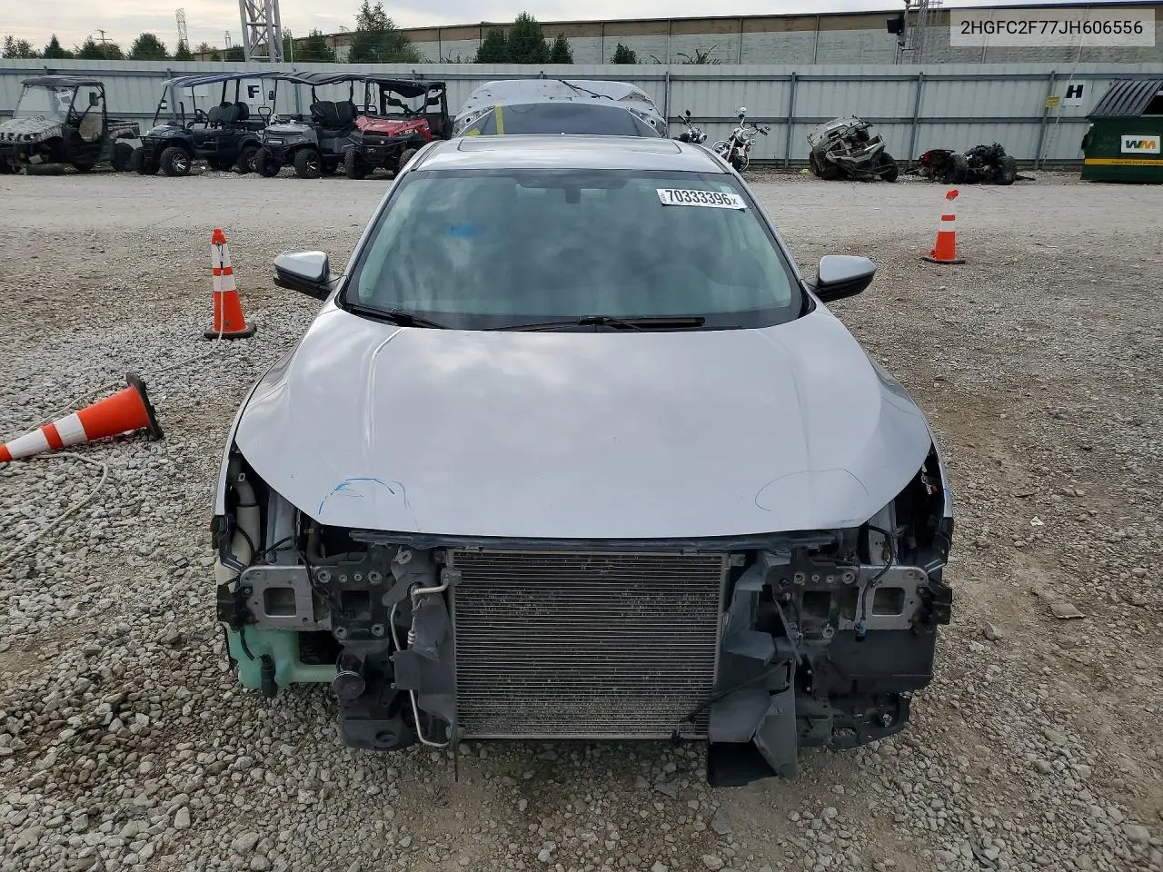 2018 HONDA CIVIC VIN 2HGFC2F77JH606556 — фото 5