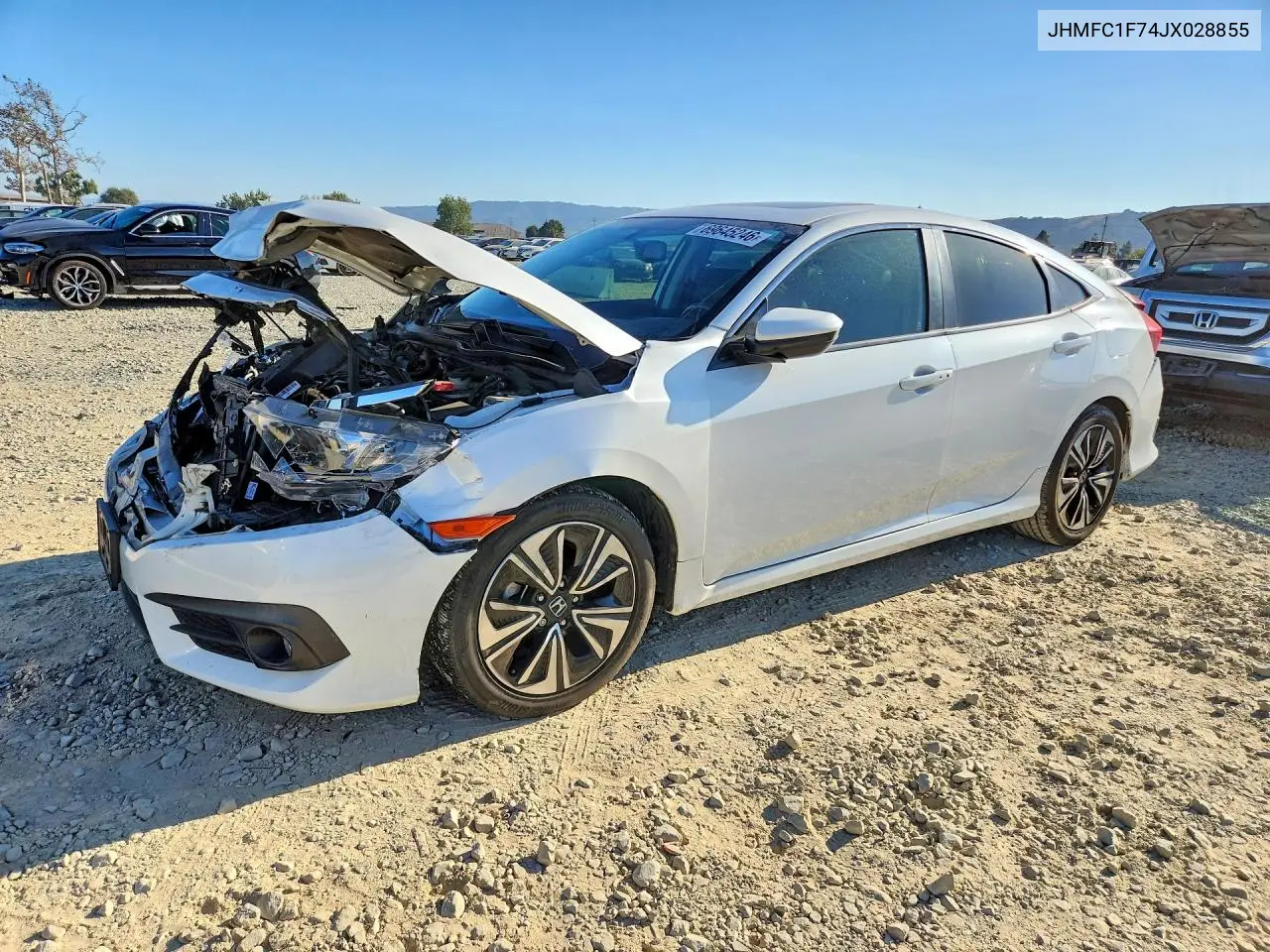 HONDA CIVIC 2018, VIN JHMFC1F74JX028855