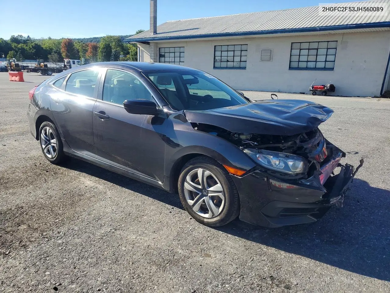 2018 HONDA CIVIC VIN 2HGFC2F53JH560089 — фото 4