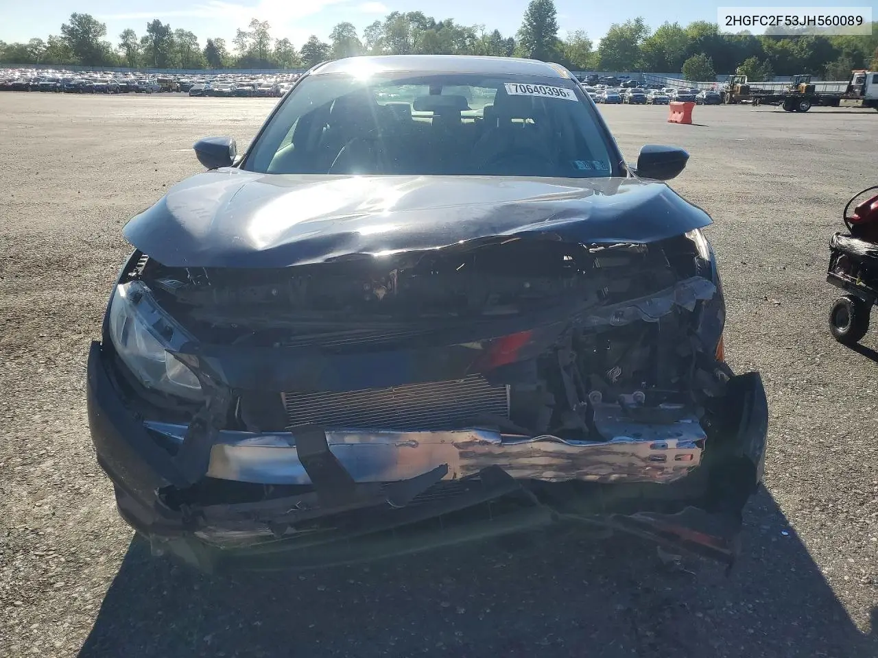 2018 HONDA CIVIC VIN 2HGFC2F53JH560089 — фото 5