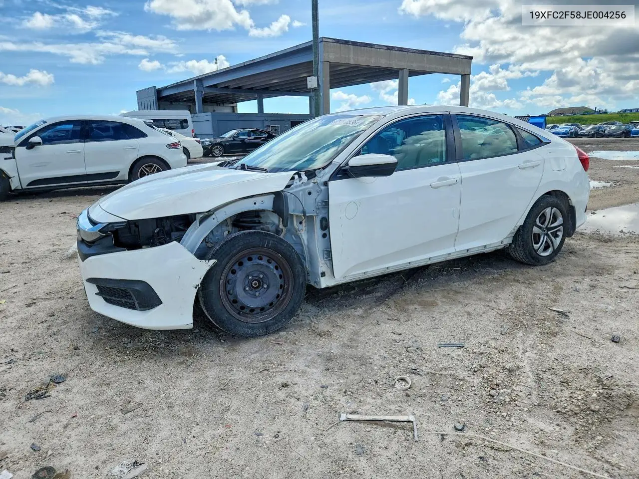 HONDA CIVIC 2018, VIN 19XFC2F58JE004256