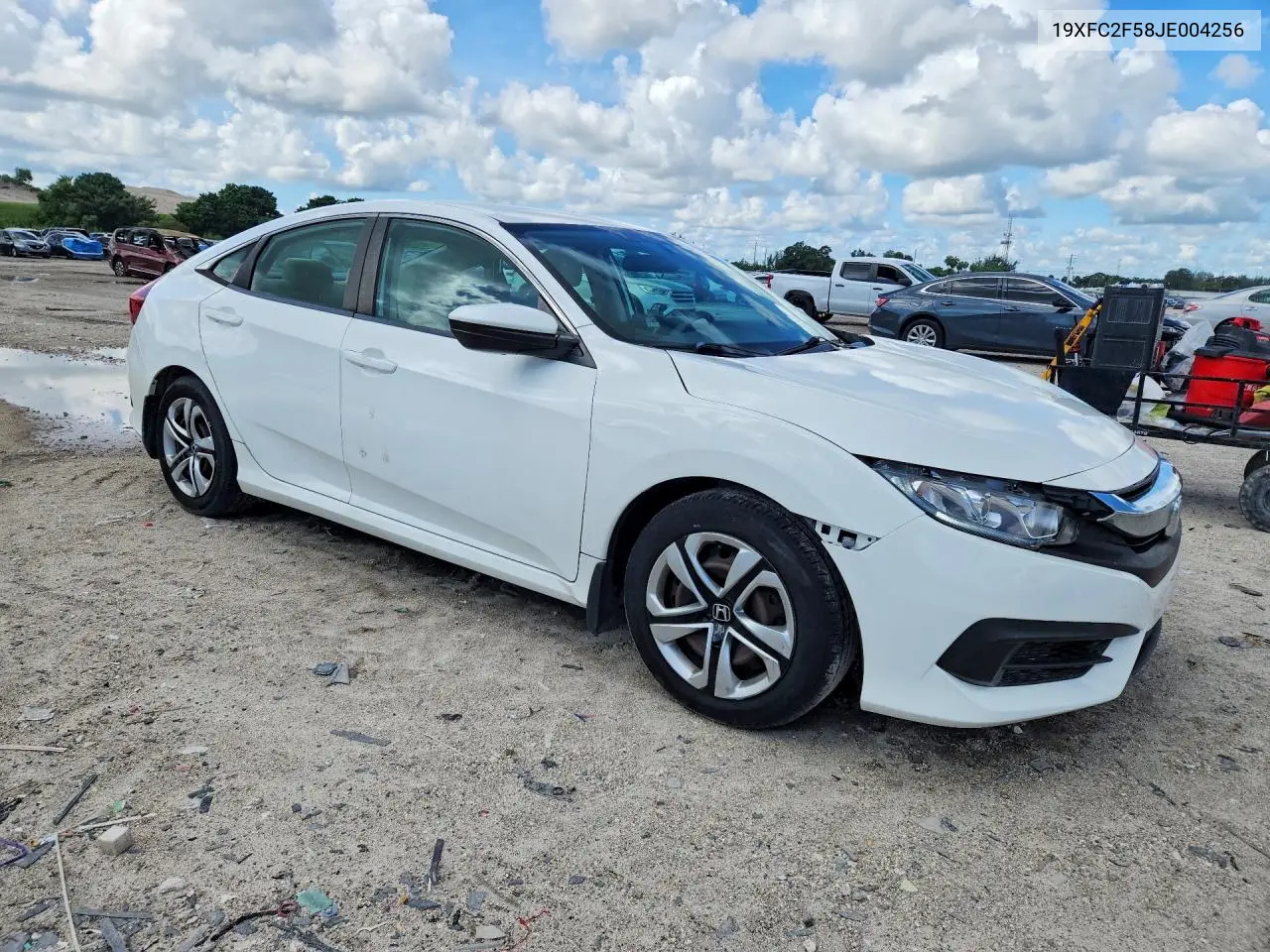 2018 HONDA CIVIC VIN 19XFC2F58JE004256 — фото 4