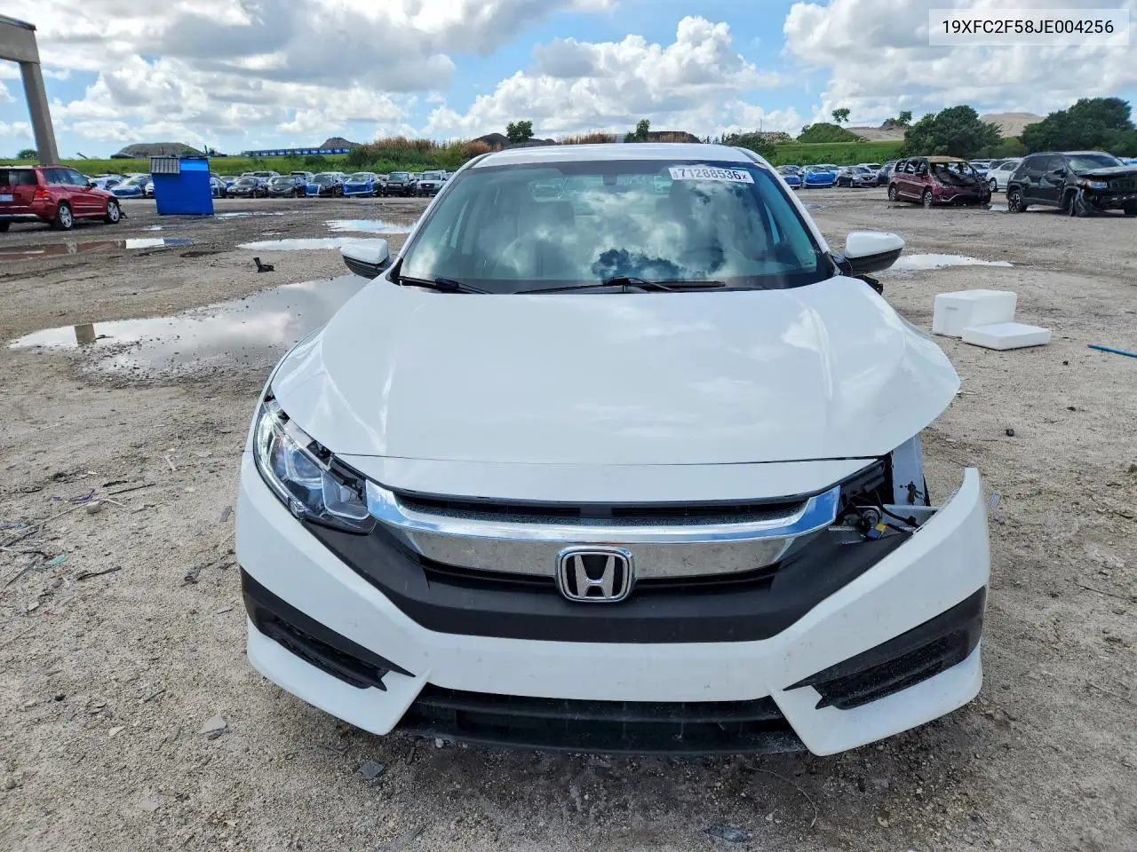 2018 HONDA CIVIC VIN 19XFC2F58JE004256 — фото 5