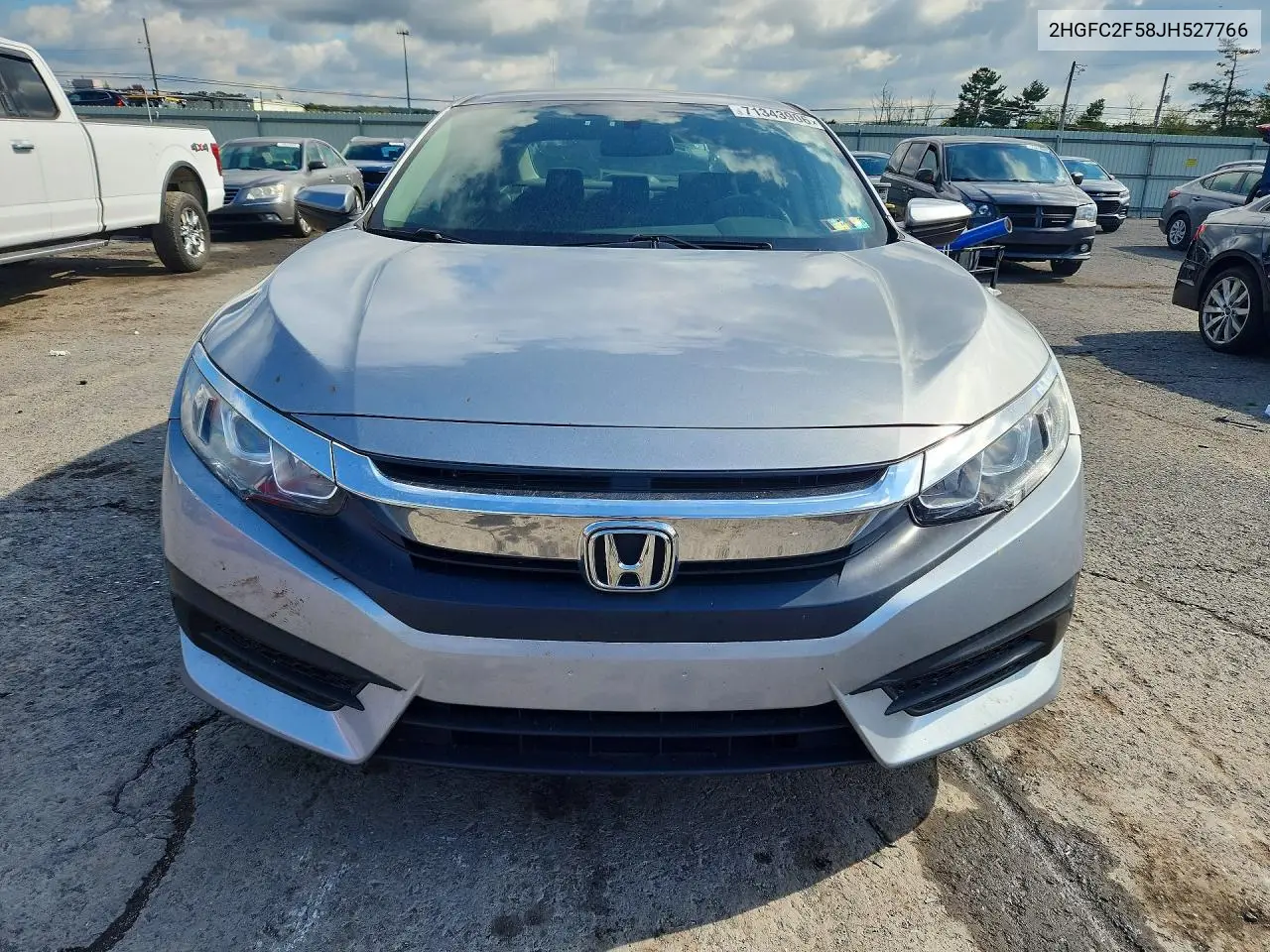 2018 HONDA CIVIC VIN 2HGFC2F58JH527766 — фото 5