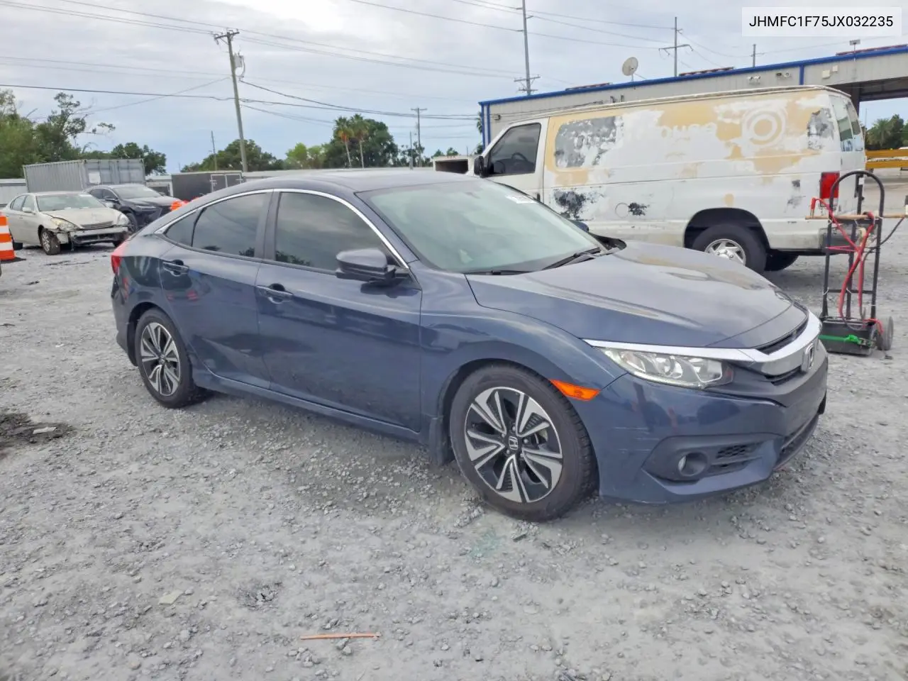 2018 HONDA CIVIC VIN JHMFC1F75JX032235 — фото 4