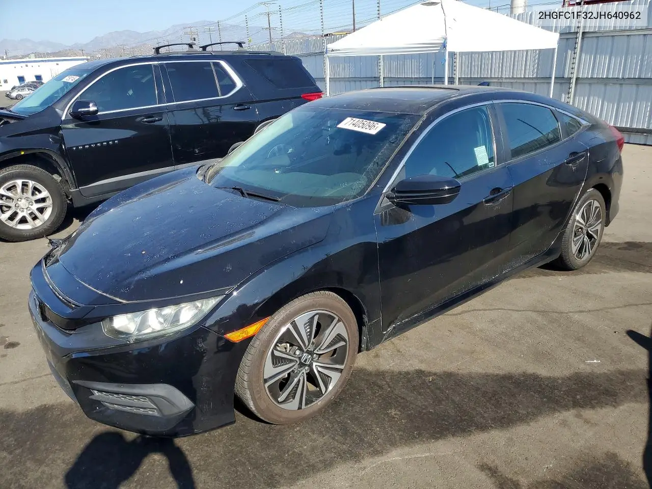 HONDA CIVIC 2018, VIN 2HGFC1F32JH640962