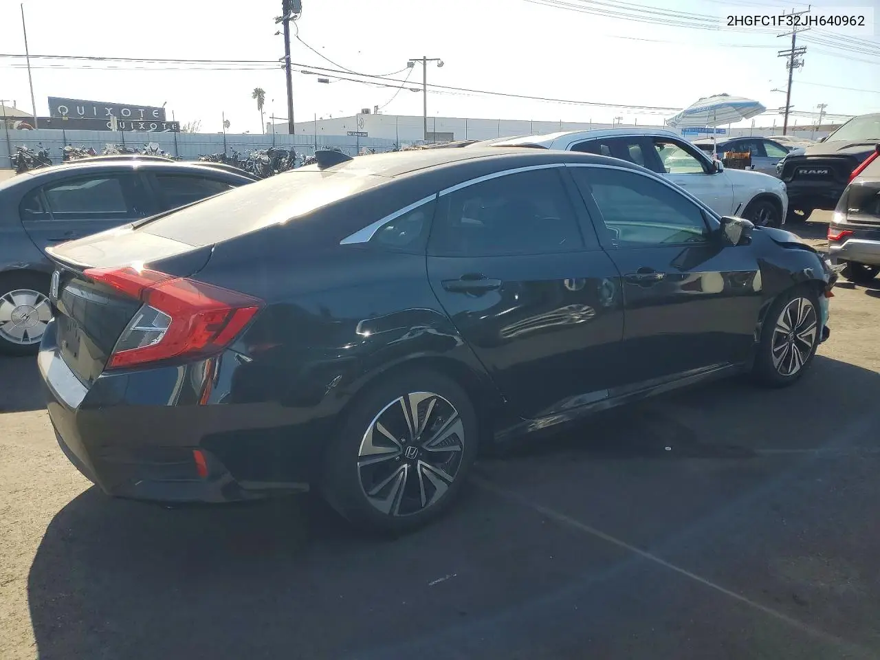 2018 HONDA CIVIC VIN 2HGFC1F32JH640962 — фото 3