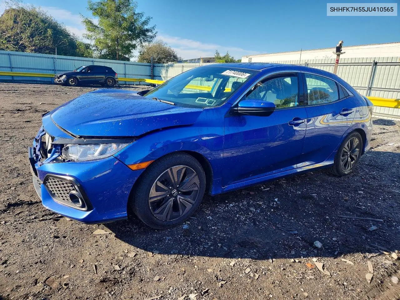 HONDA CIVIC 2018, VIN SHHFK7H55JU410565