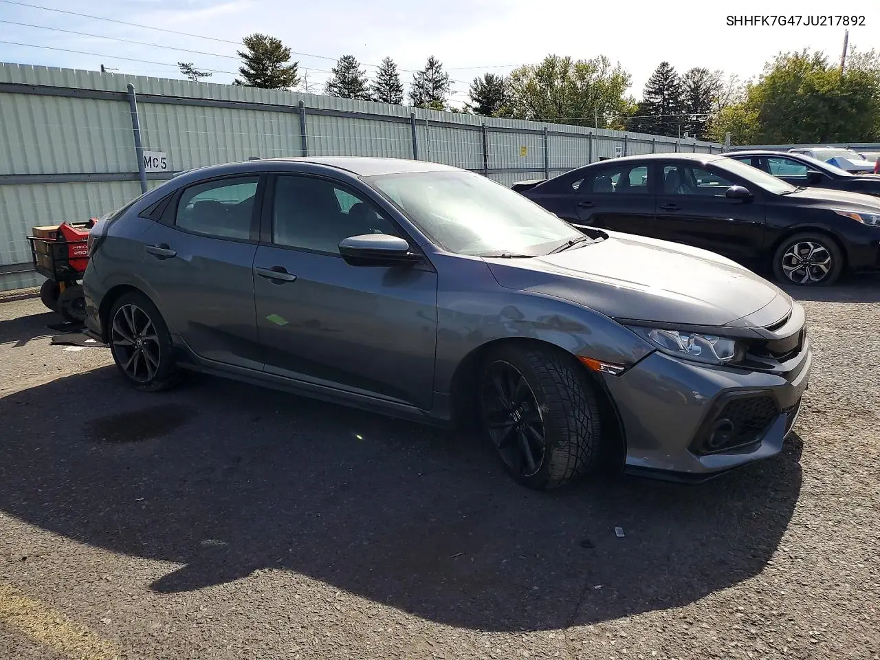 2018 HONDA CIVIC VIN SHHFK7G47JU217892 — фото 4