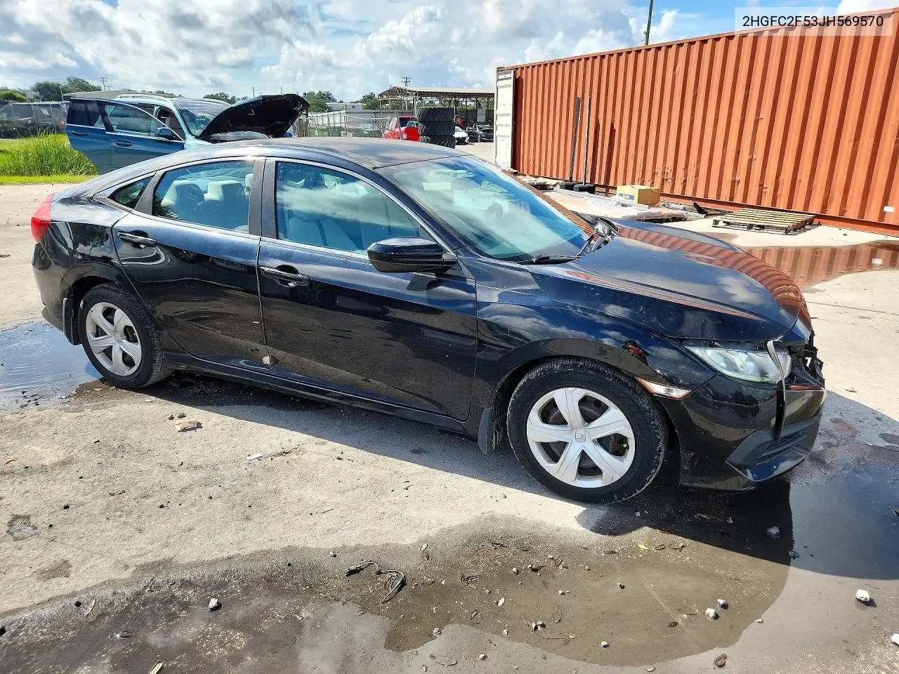 2018 HONDA CIVIC VIN 2HGFC2F53JH569570 — фото 4