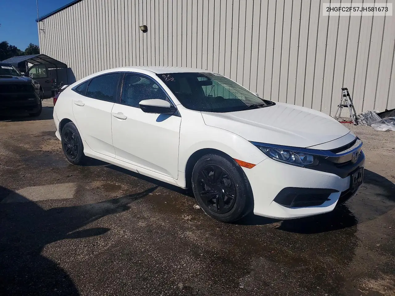 2018 HONDA CIVIC VIN 2HGFC2F57JH581673 — фото 4