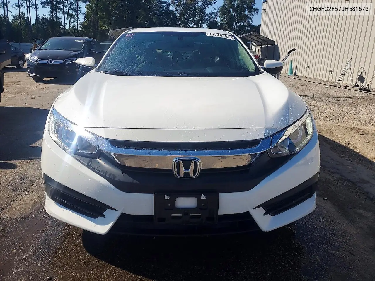 2018 HONDA CIVIC VIN 2HGFC2F57JH581673 — фото 5