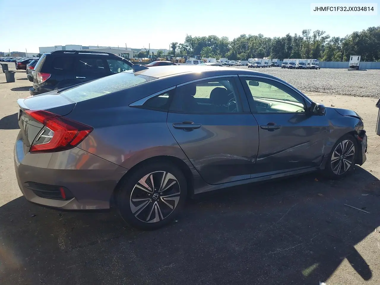 2018 HONDA CIVIC VIN JHMFC1F32JX034814 — фото 3