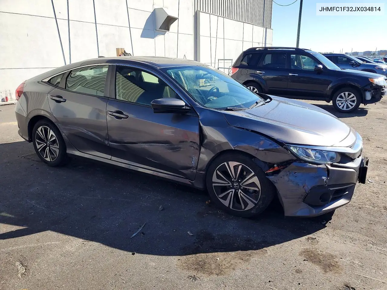 2018 HONDA CIVIC VIN JHMFC1F32JX034814 — фото 4