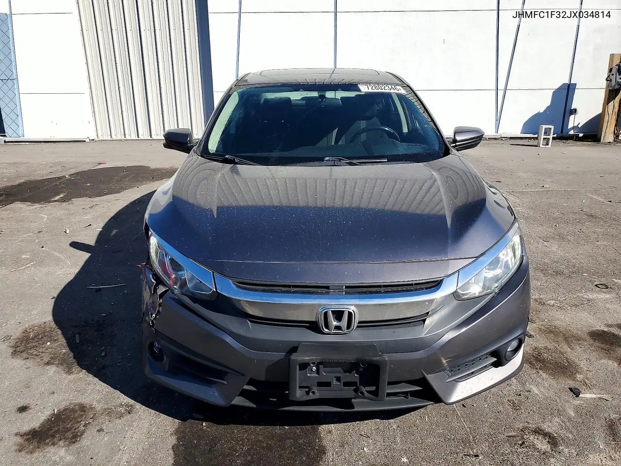 2018 HONDA CIVIC VIN JHMFC1F32JX034814 — фото 5