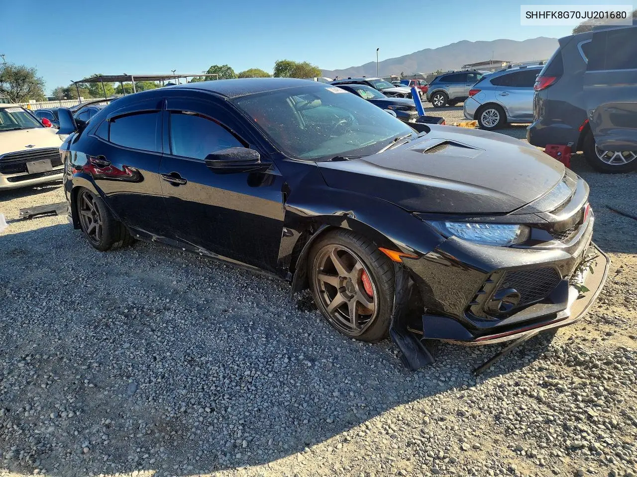 2018 HONDA CIVIC VIN SHHFK8G70JU201680 — фото 4