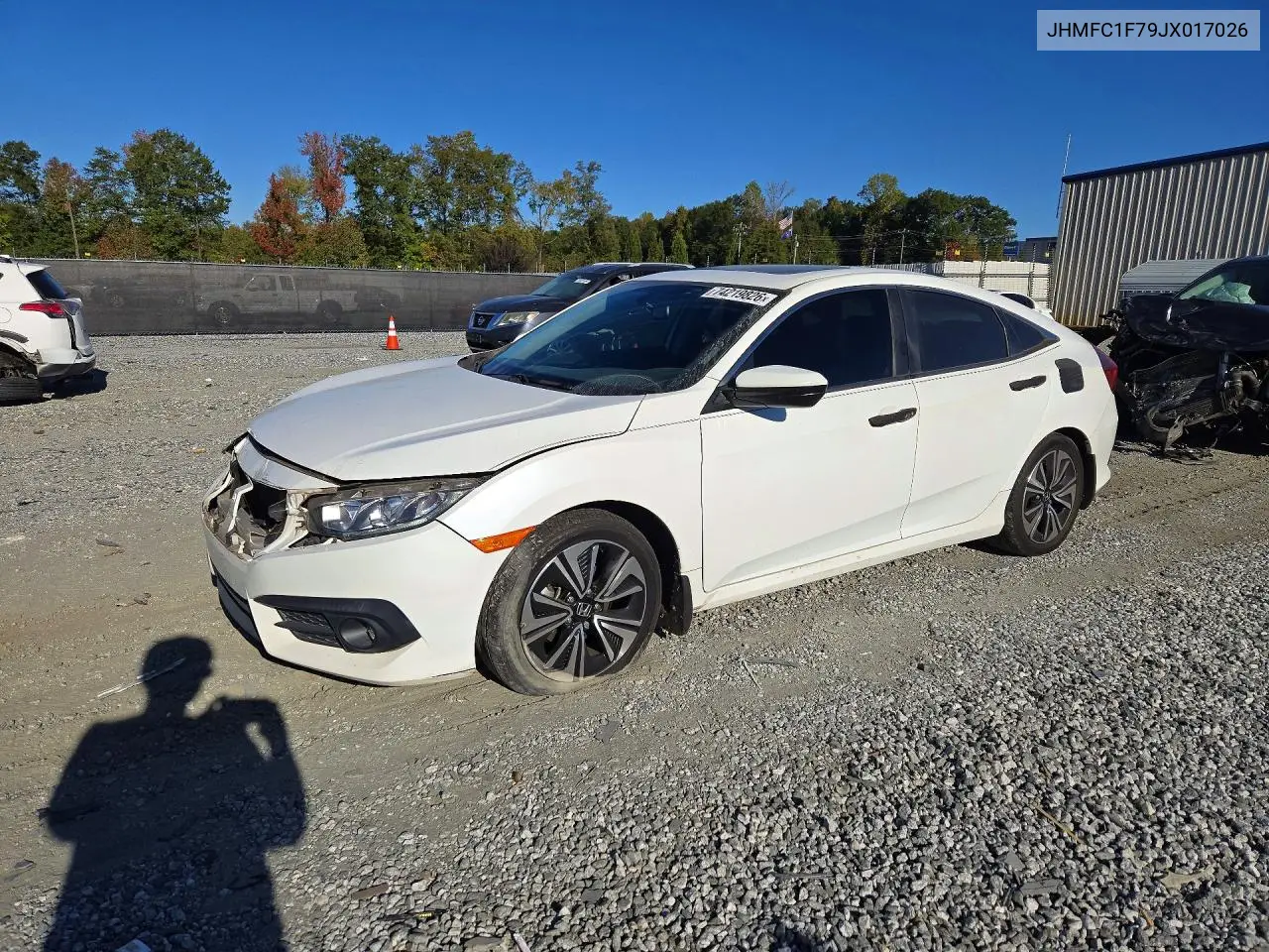 HONDA CIVIC 2018, VIN JHMFC1F79JX017026