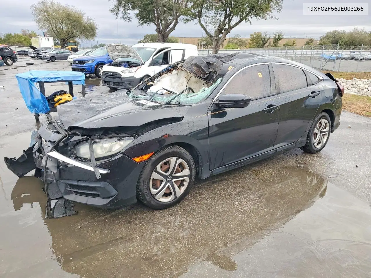 HONDA CIVIC 2018, VIN 19XFC2F56JE003266