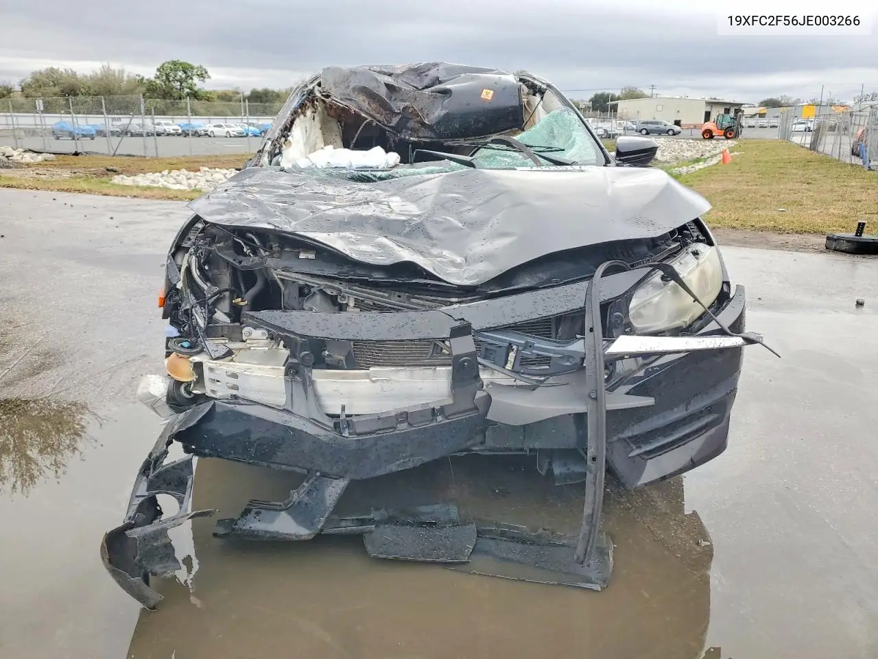 2018 HONDA CIVIC VIN 19XFC2F56JE003266 — фото 5