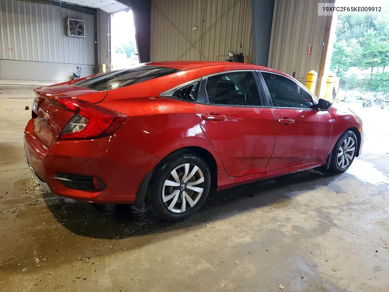 2019 HONDA CIVIC VIN 19XFC2F65KE009912 — фото 3