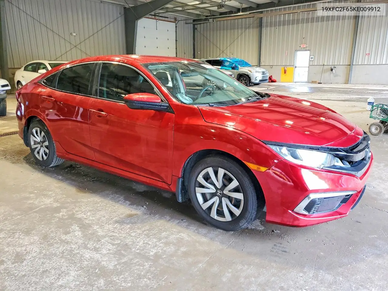 2019 HONDA CIVIC VIN 19XFC2F65KE009912 — фото 4