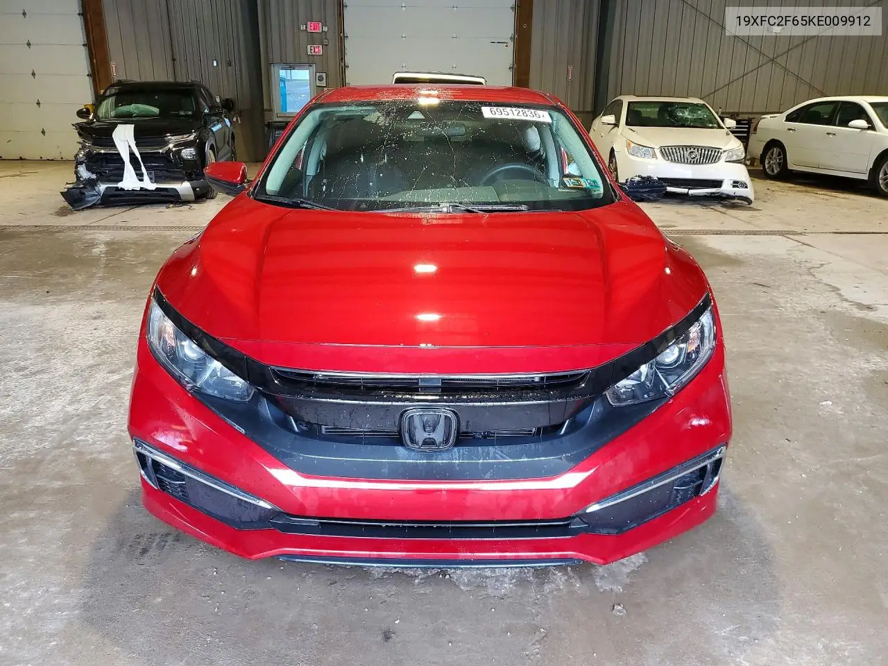 2019 HONDA CIVIC VIN 19XFC2F65KE009912 — фото 5