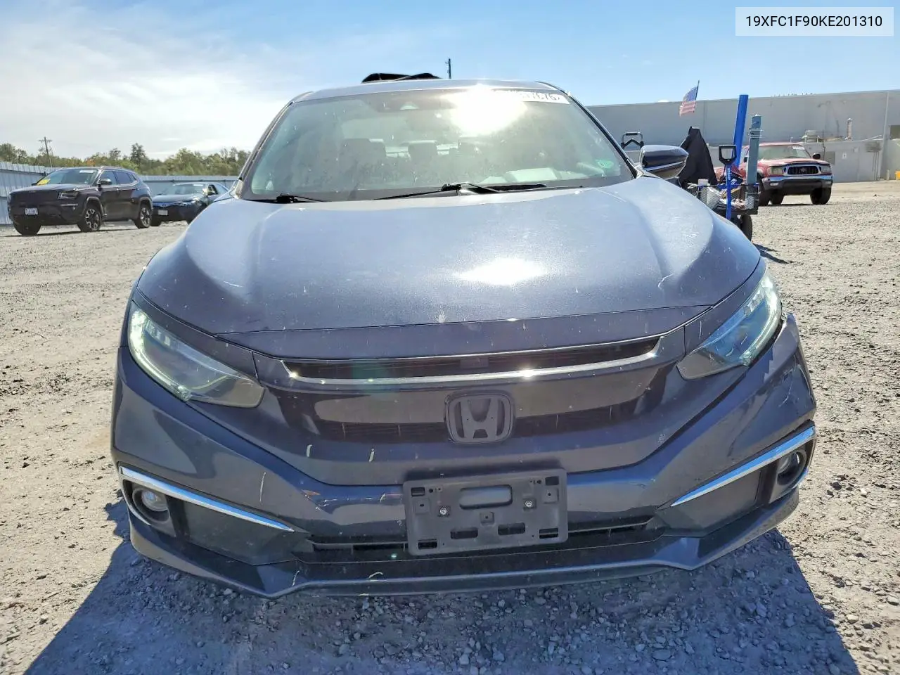 2019 HONDA CIVIC VIN 19XFC1F90KE201310 — фото 5