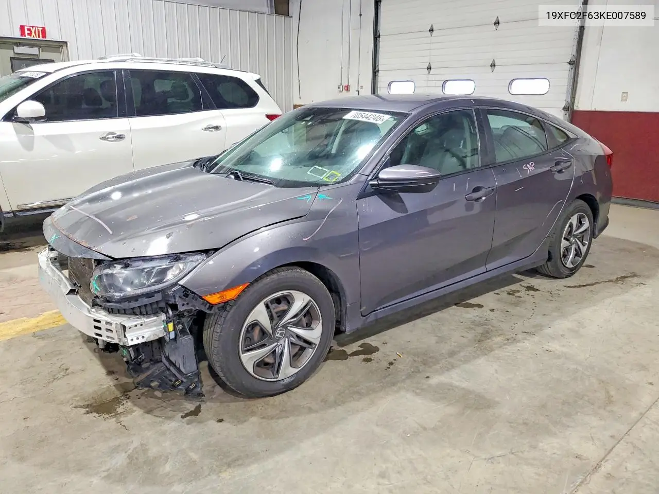 HONDA CIVIC 2019, VIN 19XFC2F63KE007589
