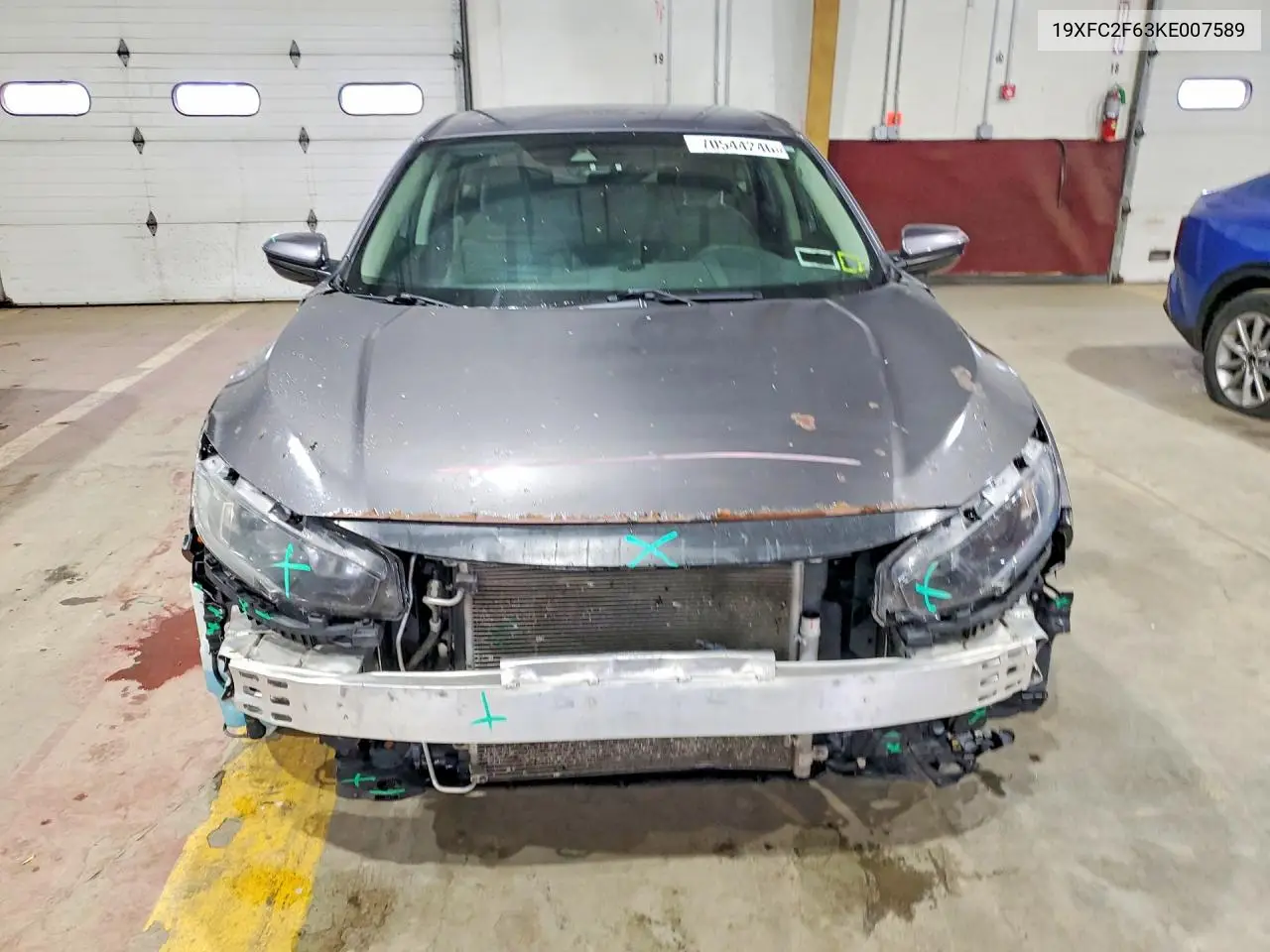 2019 HONDA CIVIC VIN 19XFC2F63KE007589 — фото 5