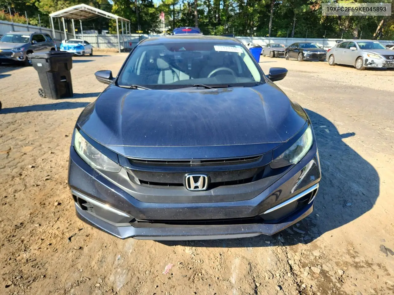 2019 HONDA CIVIC VIN 19XFC2F69KE045893 — фото 5