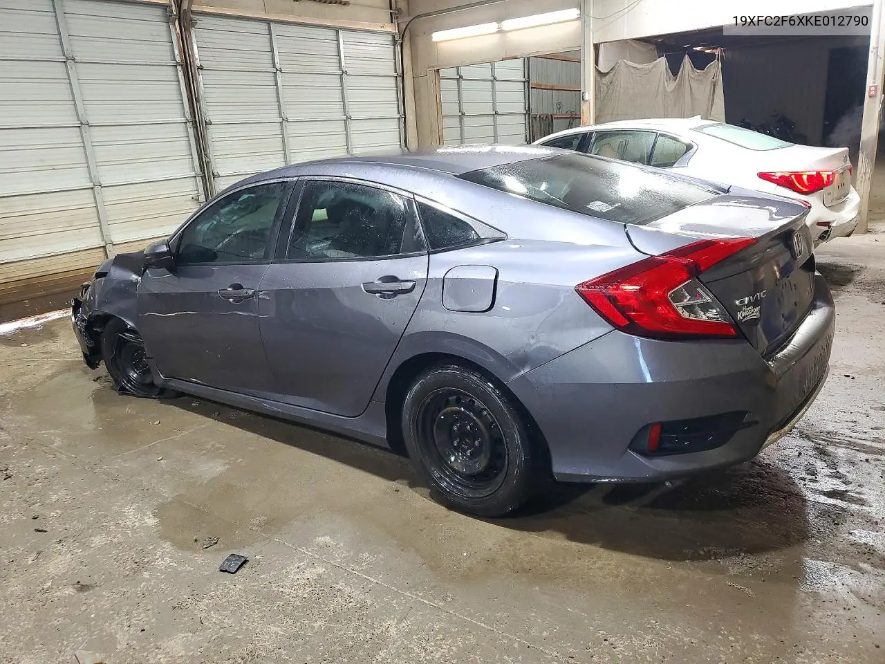 2019 HONDA CIVIC VIN 19XFC2F6XKE012790 — фото 2