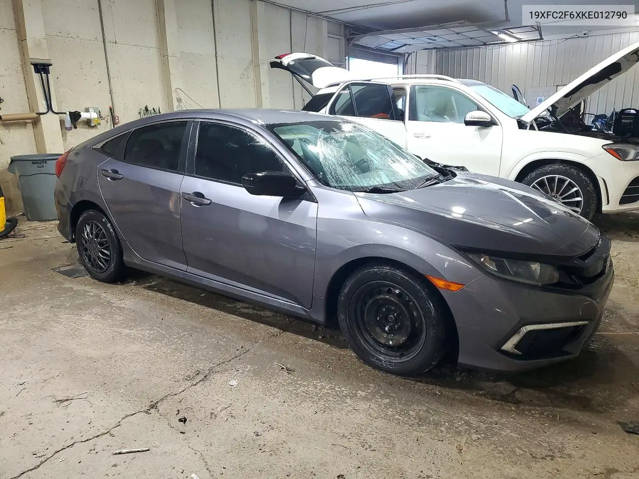 2019 HONDA CIVIC VIN 19XFC2F6XKE012790 — фото 4