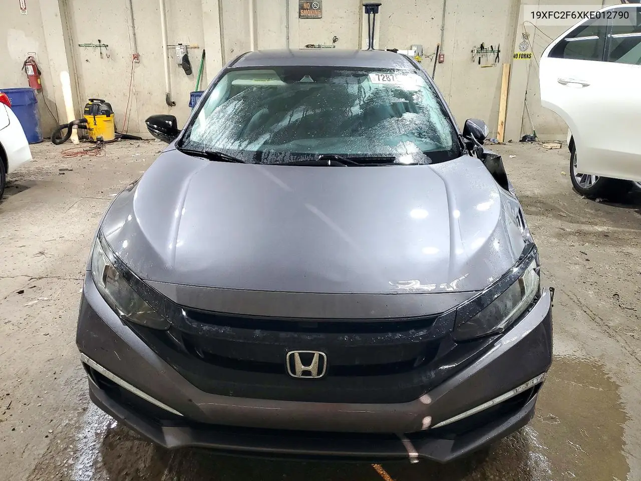 2019 HONDA CIVIC VIN 19XFC2F6XKE012790 — фото 5