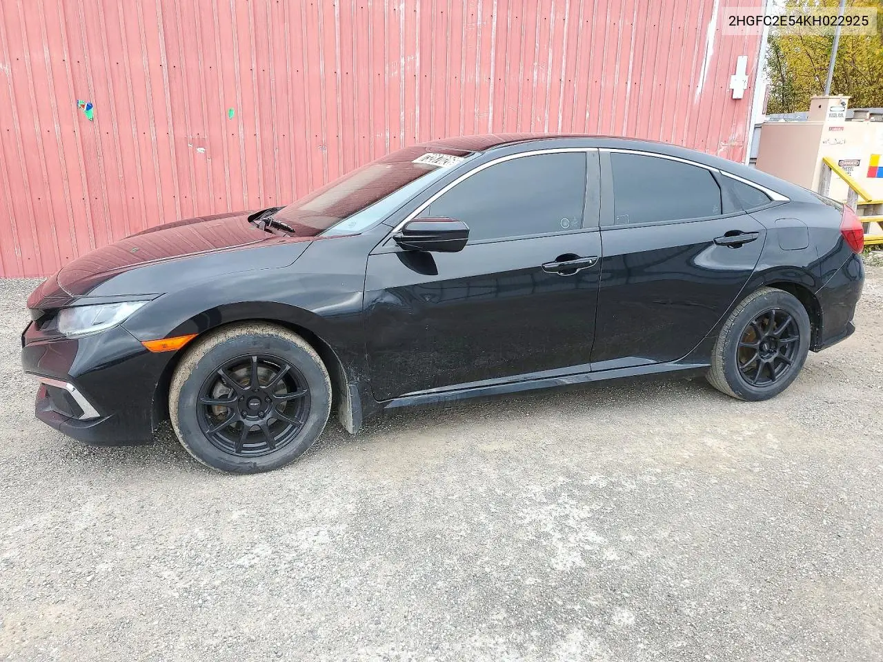 HONDA CIVIC 2019, VIN 2HGFC2E54KH022925