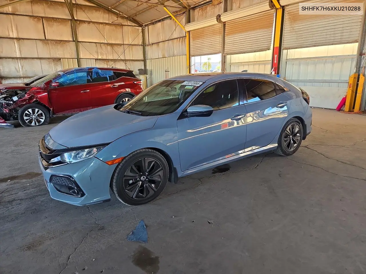 HONDA CIVIC 2019, VIN SHHFK7H6XKU210288