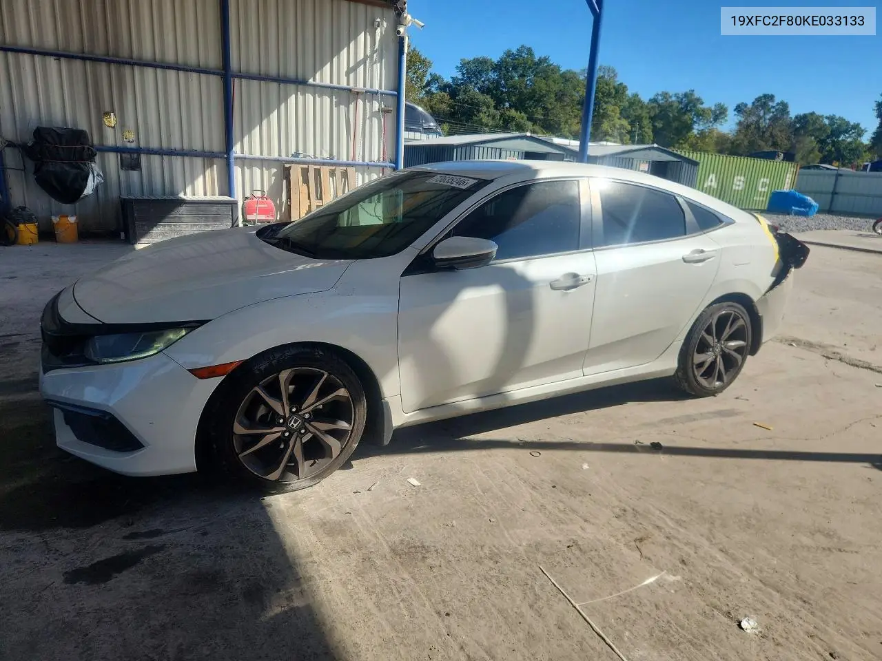 HONDA CIVIC 2019, VIN 19XFC2F80KE033133